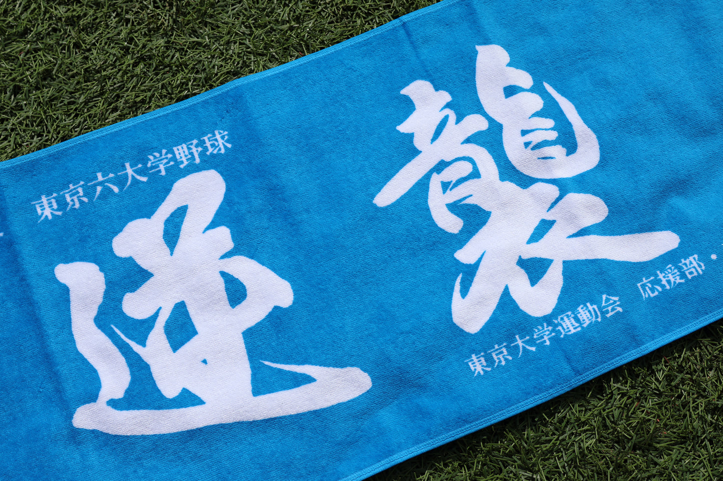 東大野球部オリジナル 淡青タオル2025「逆襲」