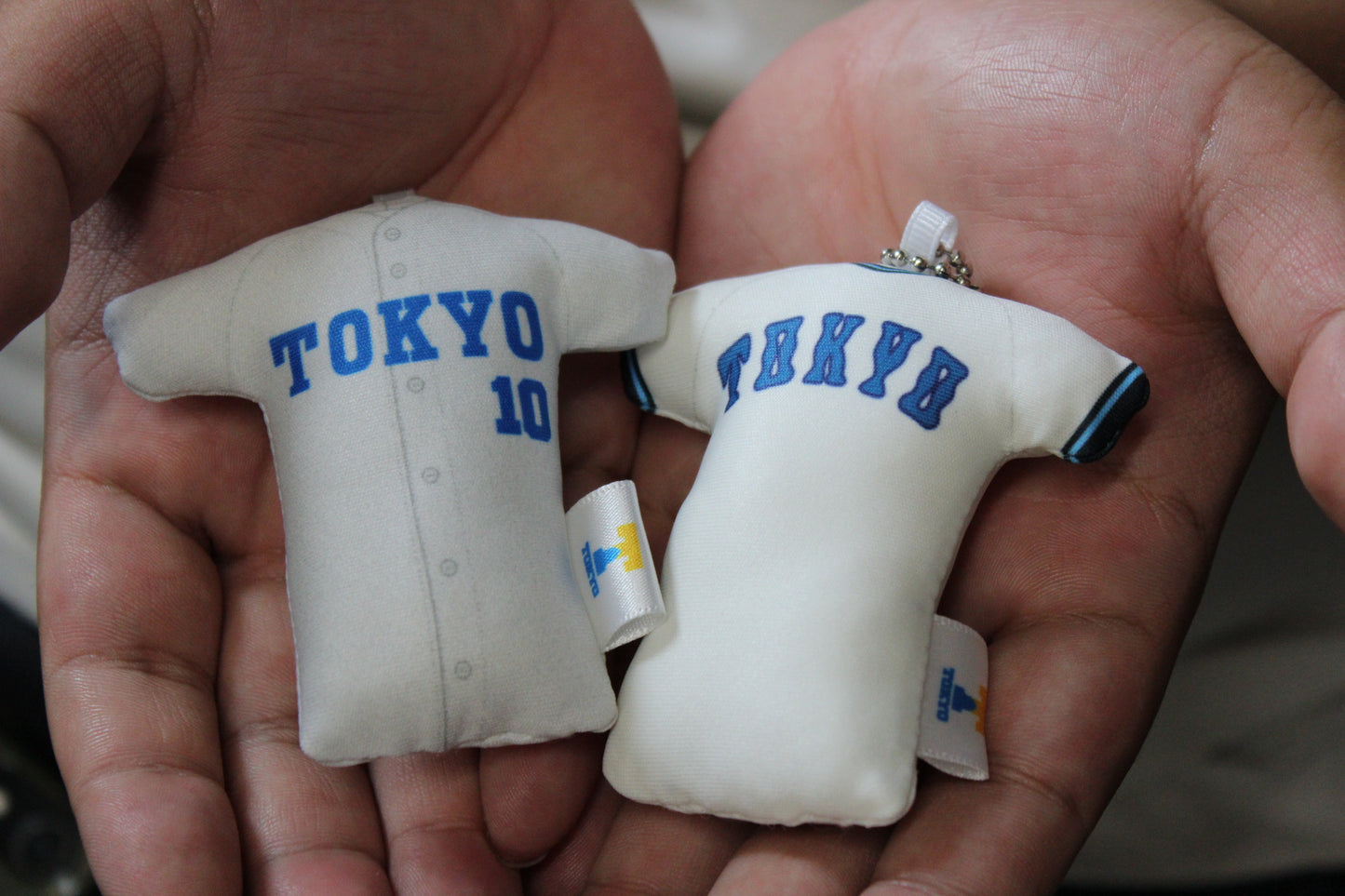 TOKYOBBC復刻版ユニフォームクッションキーホルダー
